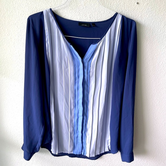 Apt.9 Dawn Button Blouse - Picture 1 of 5